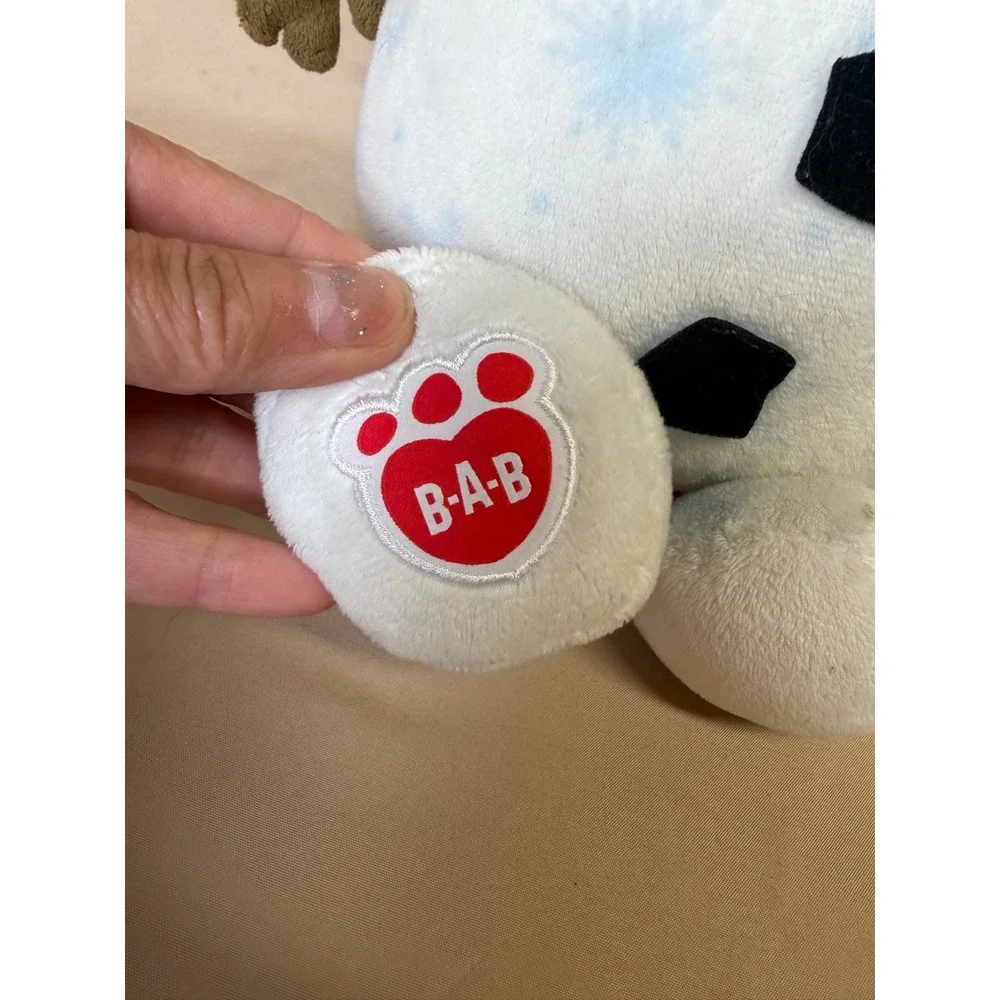 Build-A-Bear Disney Frozen Olaf Snowman Plush Toy White Blue Snowflake 027930